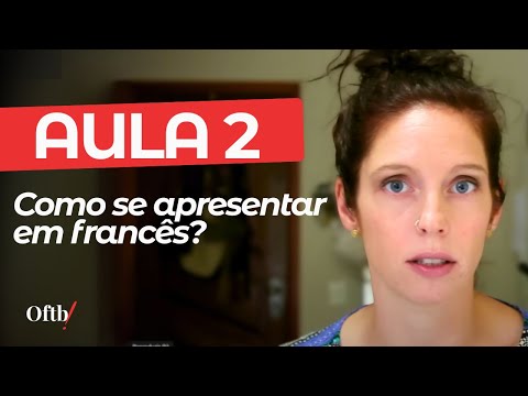 Curso básico de francês AULA 2: Como se apresentar em francês? [Je suis Céline Chevallier]