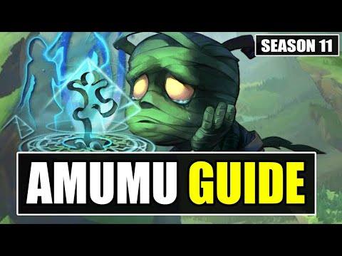 HOW TO PLAY AMUMU JUNGLE SEASON 11 - (Best Build, Runes, Gameplay) - S11 Amumu Guide