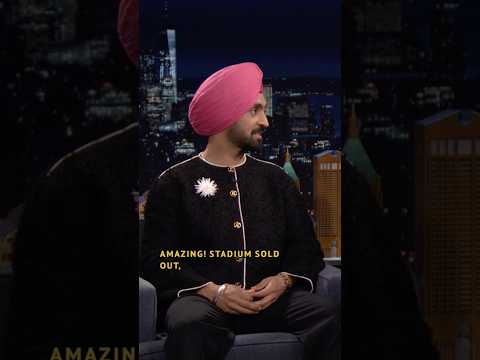 #DiljitDosanjh called his album AURA because fans told him he had “amazing aura” 😂 #FallonTonight