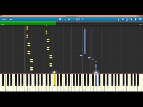 Arkanoid Theme (Synthesia Piano)