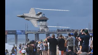 USAF F-35 lightning II,  in this stunning display of speed & agility