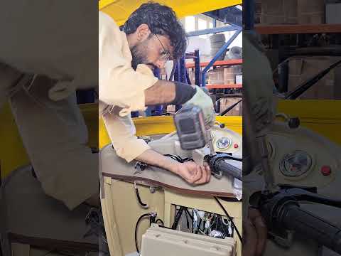 How This CNG Rickshaw Is Built Step by Step