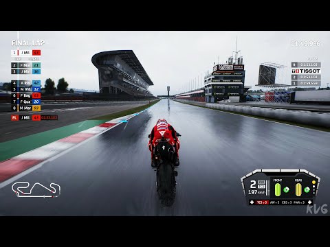 MotoGP 21 - Rain Gameplay (PC UHD) [4K60FPS]