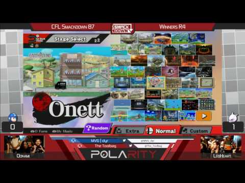CFL Smackdown 88 WiiU - Ookami (Megaman) vs LeoHeart (Mewtwo) - Winners R4
