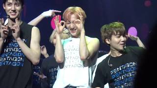 170803 Tentastic live concert in OSAKA 스펙터클해 FOCUS. 펜타곤 후이 직캠(Fancam, 오사카, PENTAGON HUI)