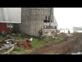 Man Knocks down Silo with Sledgehammer - CLOSE CALL