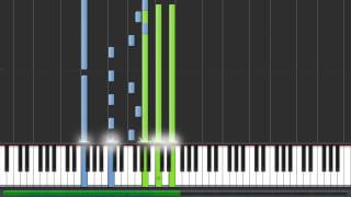 De Novo Adagio - Alicia Keys 50% speed piano tutorial