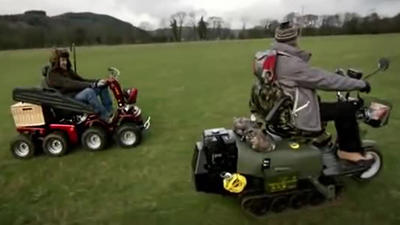 Off Road... Mobility Scooters | Top Gear