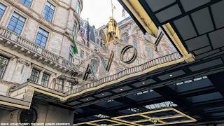 The Savoy Hotel London (Fairmont), UK - Review of Deluxe Room 404