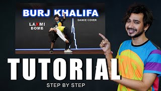 Burj khalifa Dance Tutorial  Step By Step  Vicky P