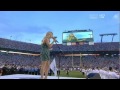 Fergie Sings National Anthem At The NFL Miami Dolphins Vs New England Patriot