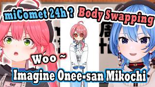 Miko & Suisei Plan to do a Body-Swapping Project for Their 7th Anniversary!