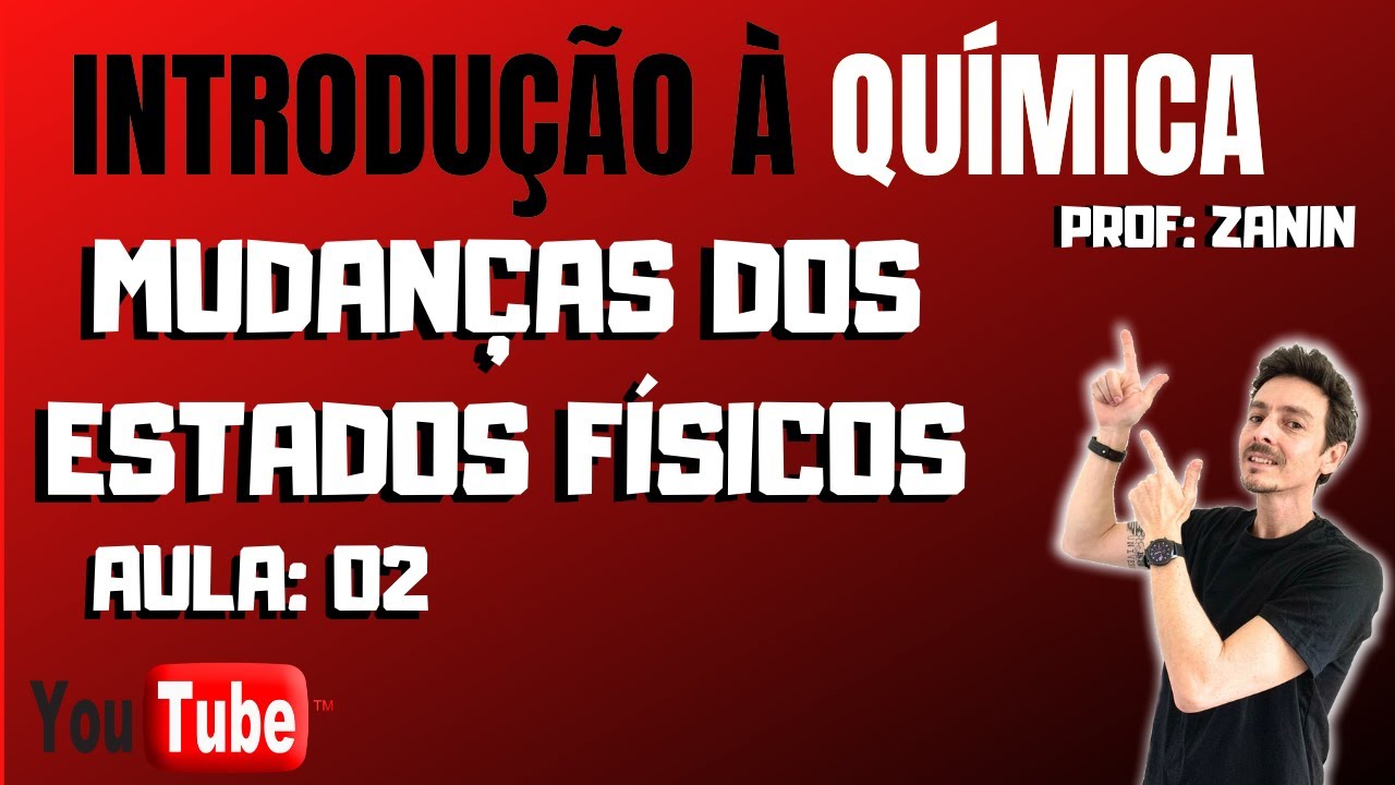MUDANÇAS DOS ESTADOS FÍSICOS DE AGREGAÇÃO