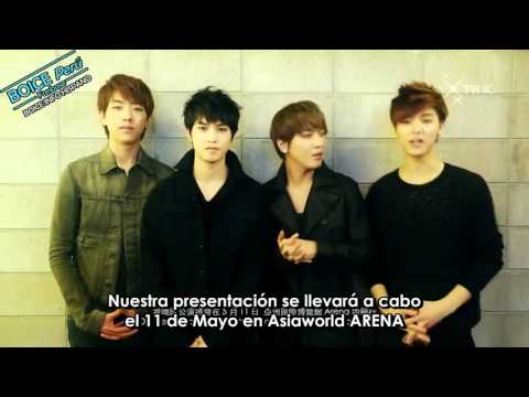 [SUB ESPAÑOL]130311 SALUDO DE CNBLUE A HK BOICE (BLUE MOON TOUR)
