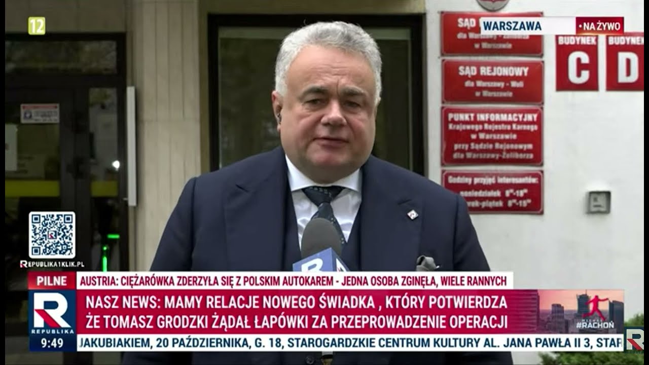 NOWY ŚWIADEK W SPRAWIE GRODZKIEGO! Sakiewicz ujawnia SZOKUJĄCE ZEZNANIA ...