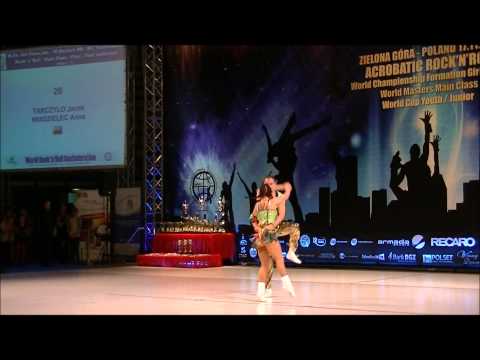TARCZYLO Jacek - MIADZIELEC Anna Fußtechnik World Masters Zielona Gora 17.10.2012 Rock´n´Roll