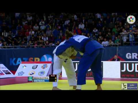 Judo 2013 Grand Prix Almaty: Amangeldiyeva (KAZ) - Dmitrieva (RUS) [-78kg] final