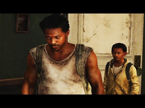 The Last of Us Remastered PS5 - Joel and Ellie Meets Henry And Sam Scene (4K 60FPS)