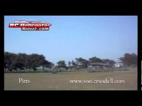 Large RC Airplane Pitts Python Unpainted Outdoor TEST Flight