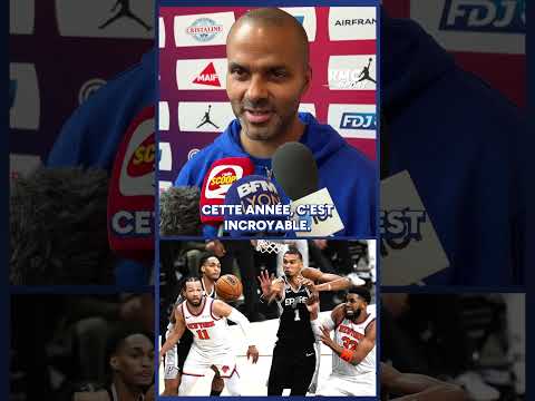 NBA : "Wemby est le meilleur joueur de la NBA !", estime Tony Parker