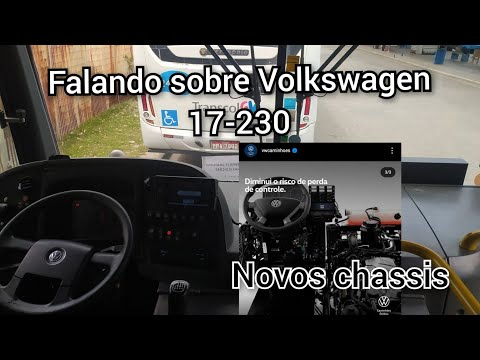 Dirigindo e Falando Sobre Novos Volkswagen 17-230 .