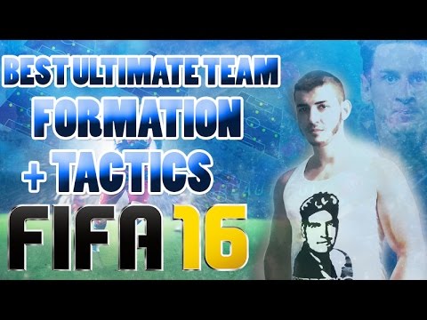 FIFA 16 BEST ULTIMATE TEAM FORMATION  + TACTICS