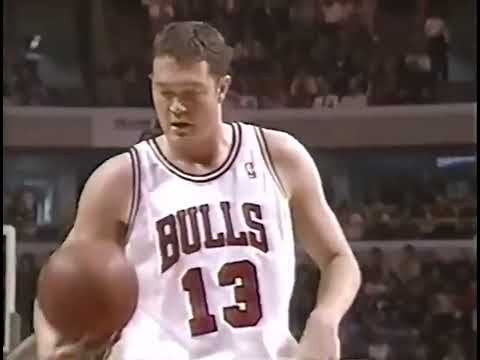 1996 NBA Detroit Pistons at Chicago Bulls, March 7, 1996, Jordan 53 Points vs. Grant Hill