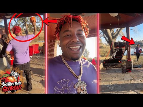 HoneyKomb Brazy Has Shootout In $1M Houston Mansion Backyard