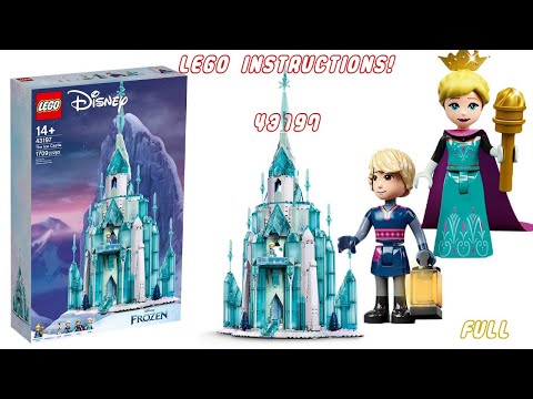 The Ice Castle 43197 Disney LEGO Instructions