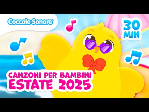 Canzoni per Bambini Estate 2025 🌴☀️️ | Divertimento, Balli e Risate! | Coccole Sonore