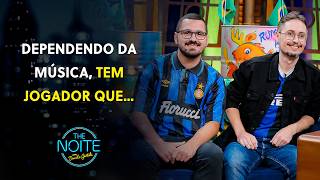 Como os craques reagem quando viram música do FutRap? | The Noite (08/07/26)