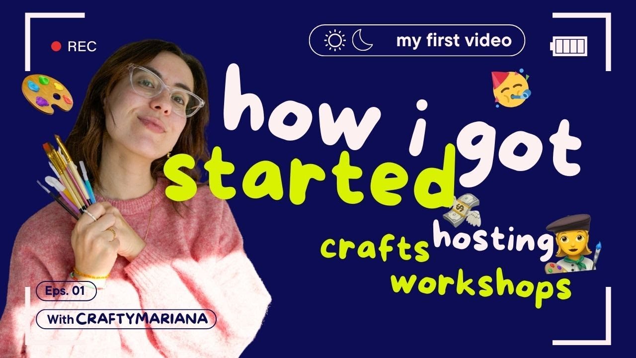 my first video 🥳 How I Started Hosting Workshops!