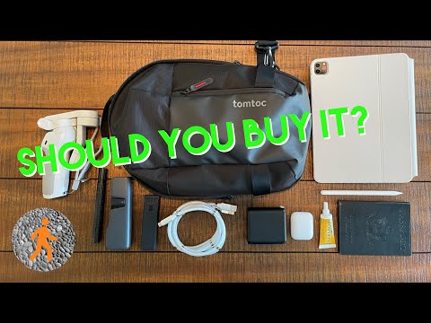 TomToc Compact EDC Sling Bag - Review & Walkthrough