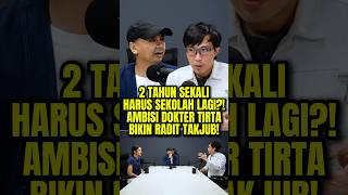 Download lagu Radit kagum! Dokter Tirta targetkan ambil 3 gelar Master dan S3 demi terus belajar dan ngajar! 😱 mp3