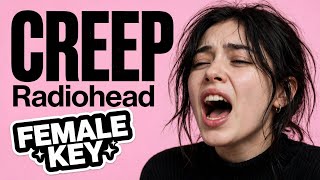 Download lagu Radiohead - Creep | Acoustic Guitar Karaoke Backing Track  (Female Key  5) | Lyrics, C Major, 92 BPM mp3