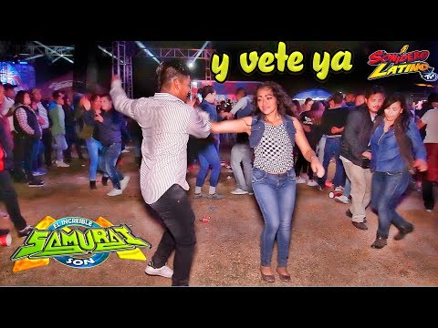 🔵 UNA CUMBIA SALVADOREÑA/ Y VETE  / SONIDO SAMURAI VS TIMBAL - TEXCOCO  MARZO 2019 - CUMBIA NUEVA