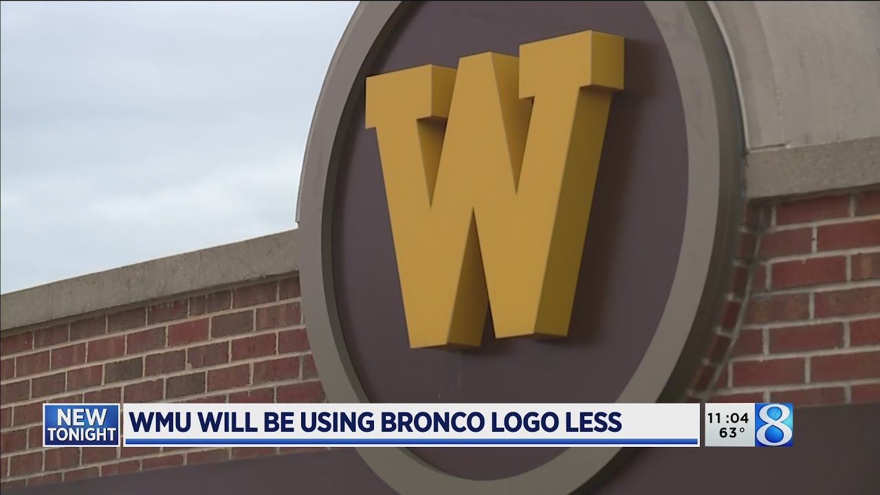 WMU defends decision to reduce Bronco logo use