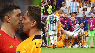 Download lagu Crazy Fight Scene 4K Argentina Vs Netherlands in World Cup Qatar 2022 #netherlands #argentina mp3