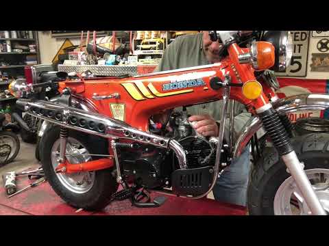 1977 Honda CT70 / Lifan 125cc  - shakedown ride