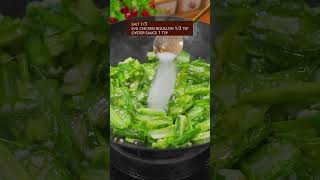 Download lagu EASY STIR-FRIED LETTUCE WITH GARLIC & OYSTER SAUCE RECIPE #recipe #lettuce #chinesefood #cooking mp3