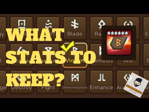 Summoners War CRAFTING VIOLENT RUNES - Early Game Account Rune Crafting (Part 1)