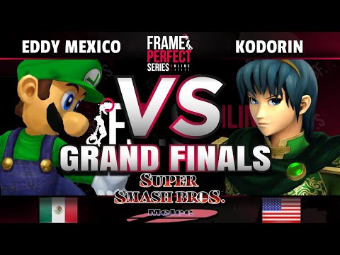 FPS6 Online Grand Finals - CG LFG | Eddy Mexico (Luigi) vs. KoDoRiN (Marth) - Smash Melee