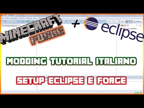 Minecraft Modding Tutorial ITA #1 Setup Eclipse + Forge