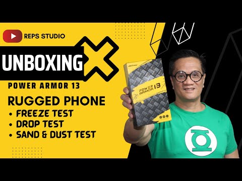 MOBILE SMART PHONE IN ICE !? DROP TEST! SAND & DUST TEST  Ulefone Power Armor 13, Rugged Smart Phone