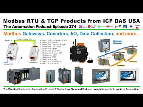 Modbus RTU and TCP Products from ICP DAS USA