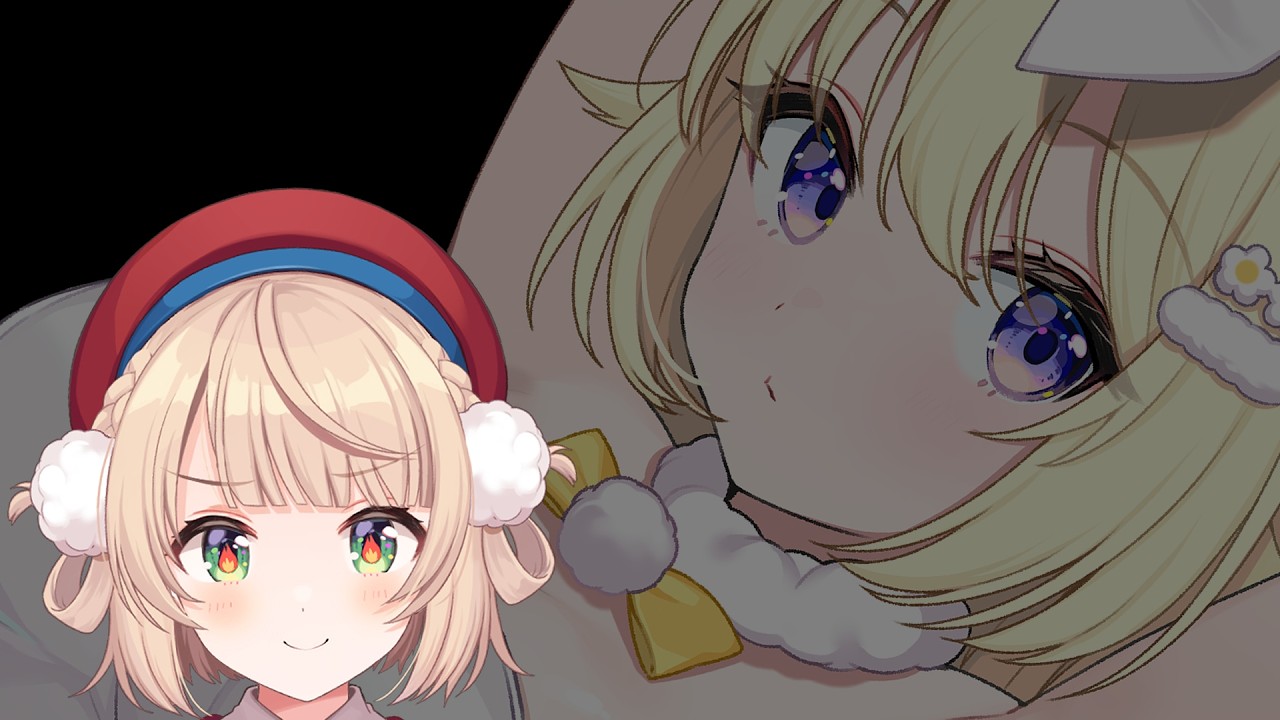 わためが起きるまでわためバニーを描く配信