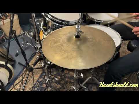 1960s Zildjian EARLY NEW BEAT Hi Hats 14” 868 1468 g