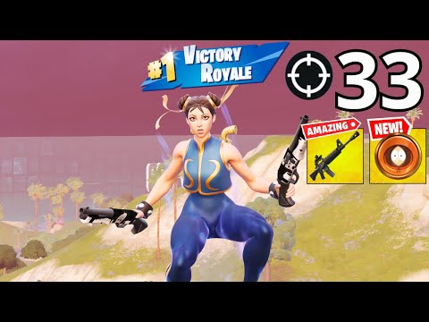 33 Elimination Gameplay Wins Zero Build (NEW FORTNITE CHAPTER 7 SEASON 1)