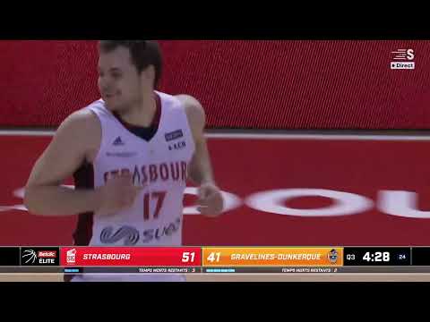 Résume J20 Betclic Élite - Strasbourg vs Gravelines-Dunkerque (78-68)