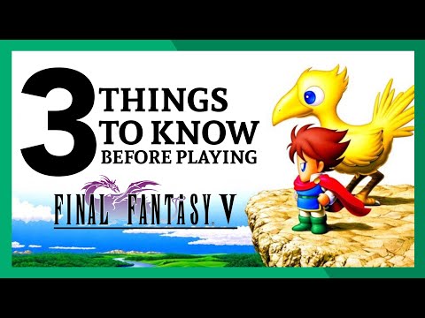 3 Things to Know Before Playing Final Fantasy V Pixel Remaster